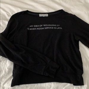Wildfox Jumper/Crewneck Sweatshirt - L
